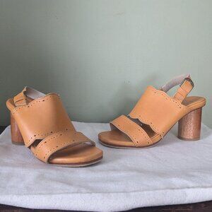 Bali Elf Crystal Glow Leather Heels - Never Worn